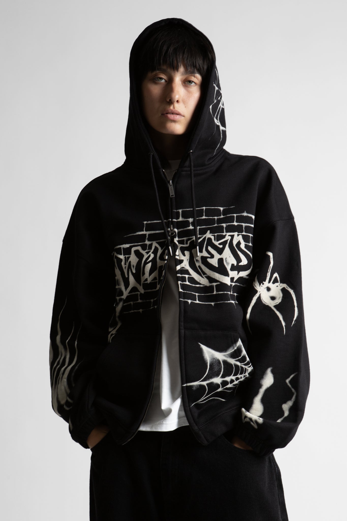 ATM Boxy Zip Hoodie