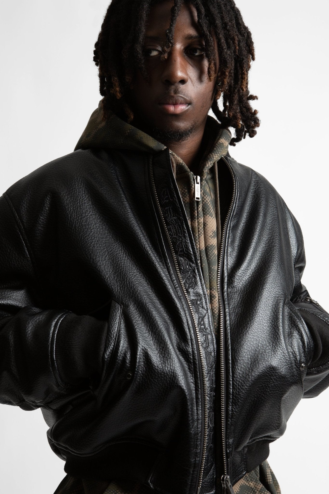 Bombers Kingdom Faux Leather - WASTED PARIS