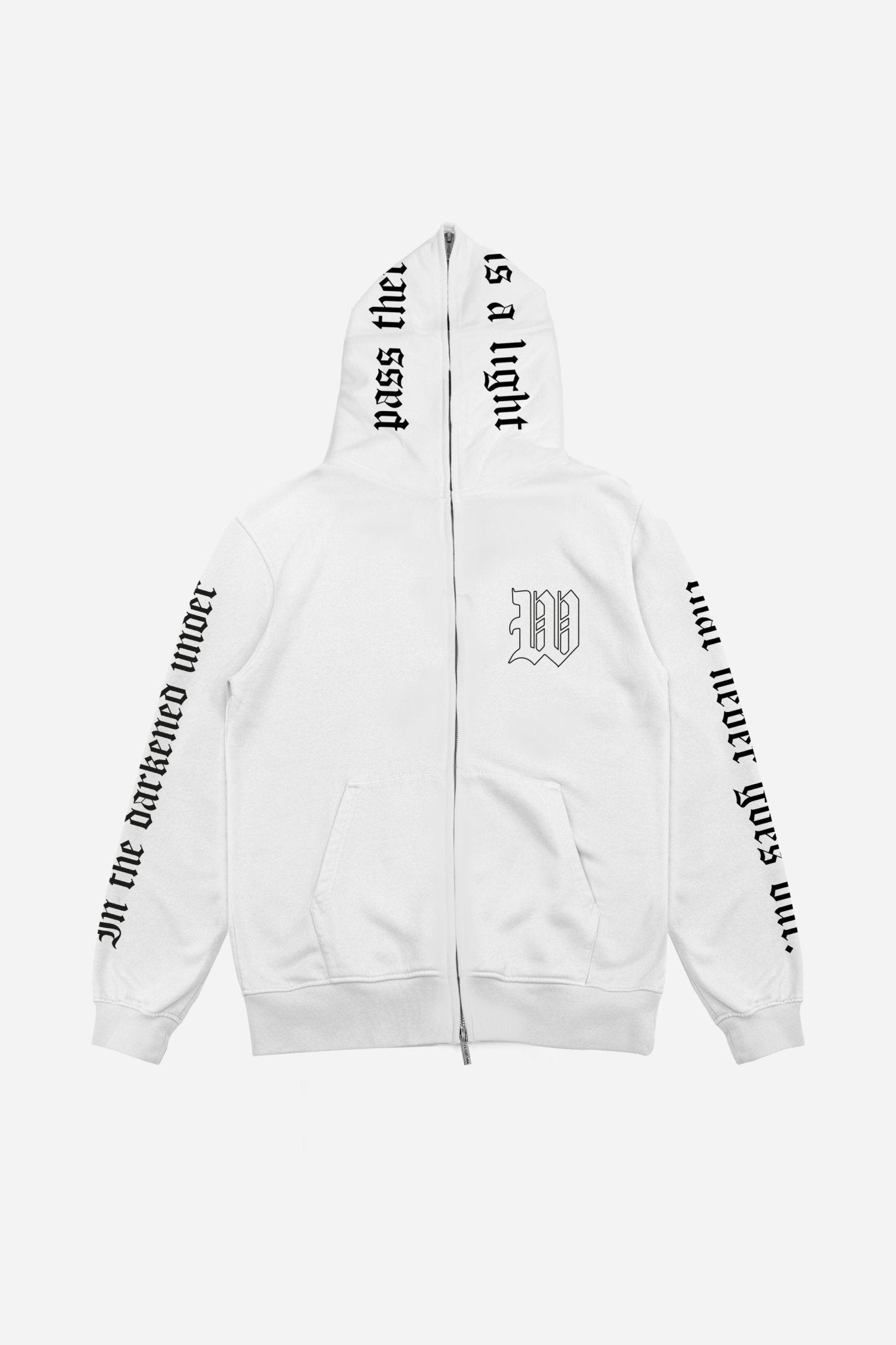 Hoodie Full Zip Mercy - WASTED PARIS