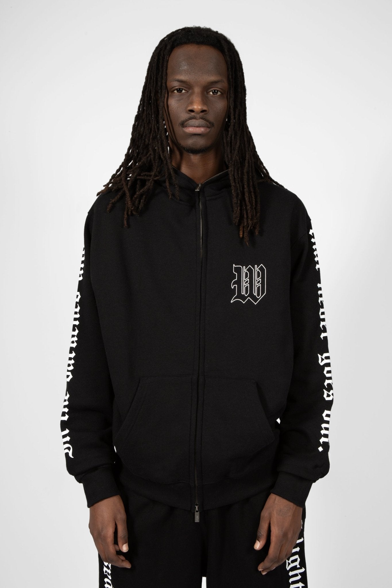 Hoodie Full Zip Mercy - WASTED PARIS