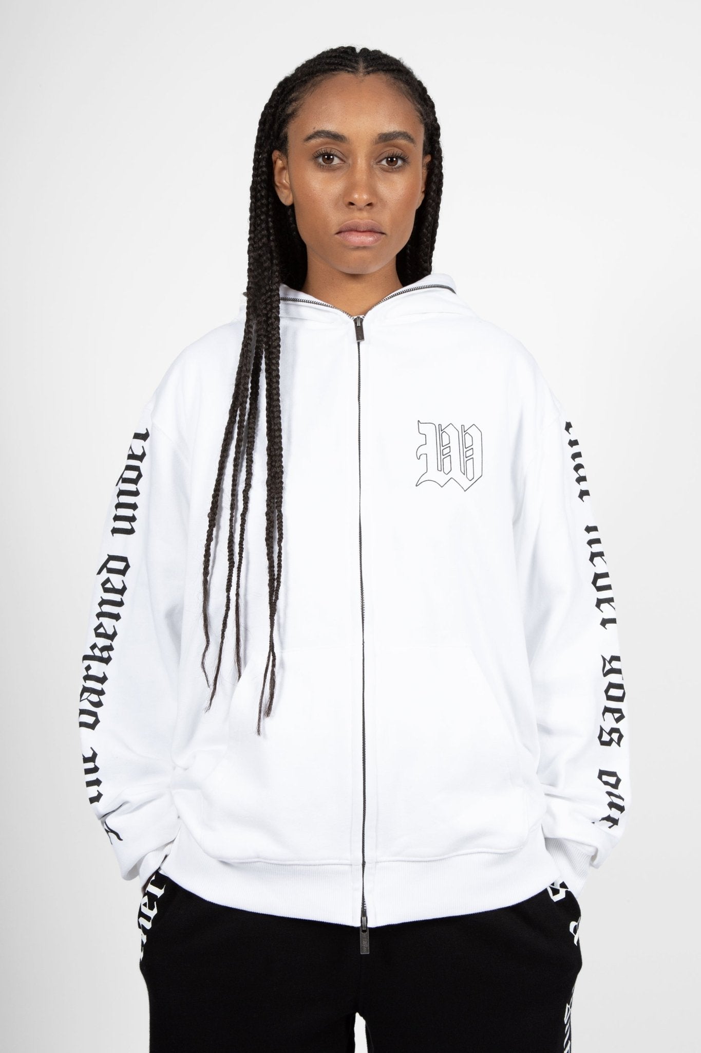 Hoodie Full Zip Mercy - WASTED PARIS