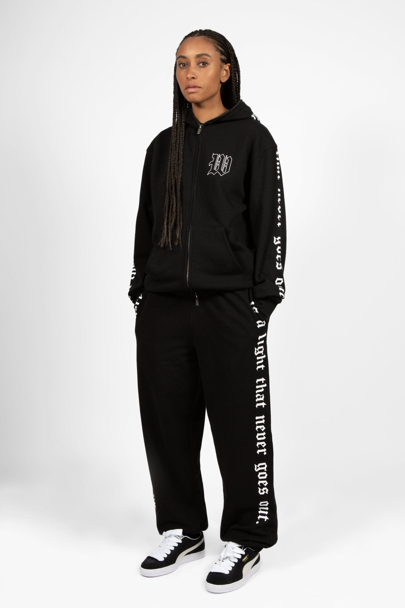 Hoodie Full Zip Mercy - WASTED PARIS