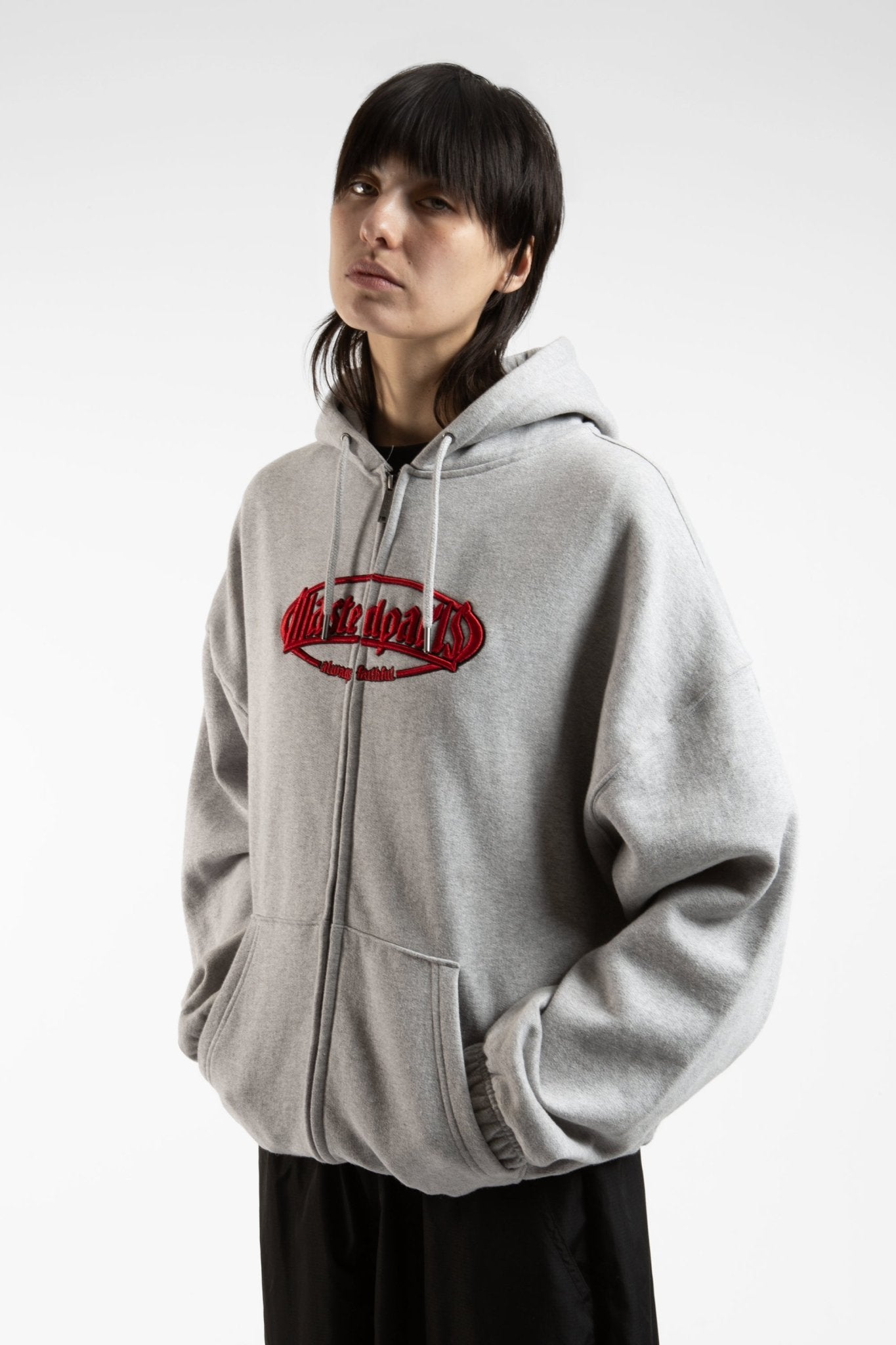 Hoodie Zip Boxy Yard - WASTED PARIS