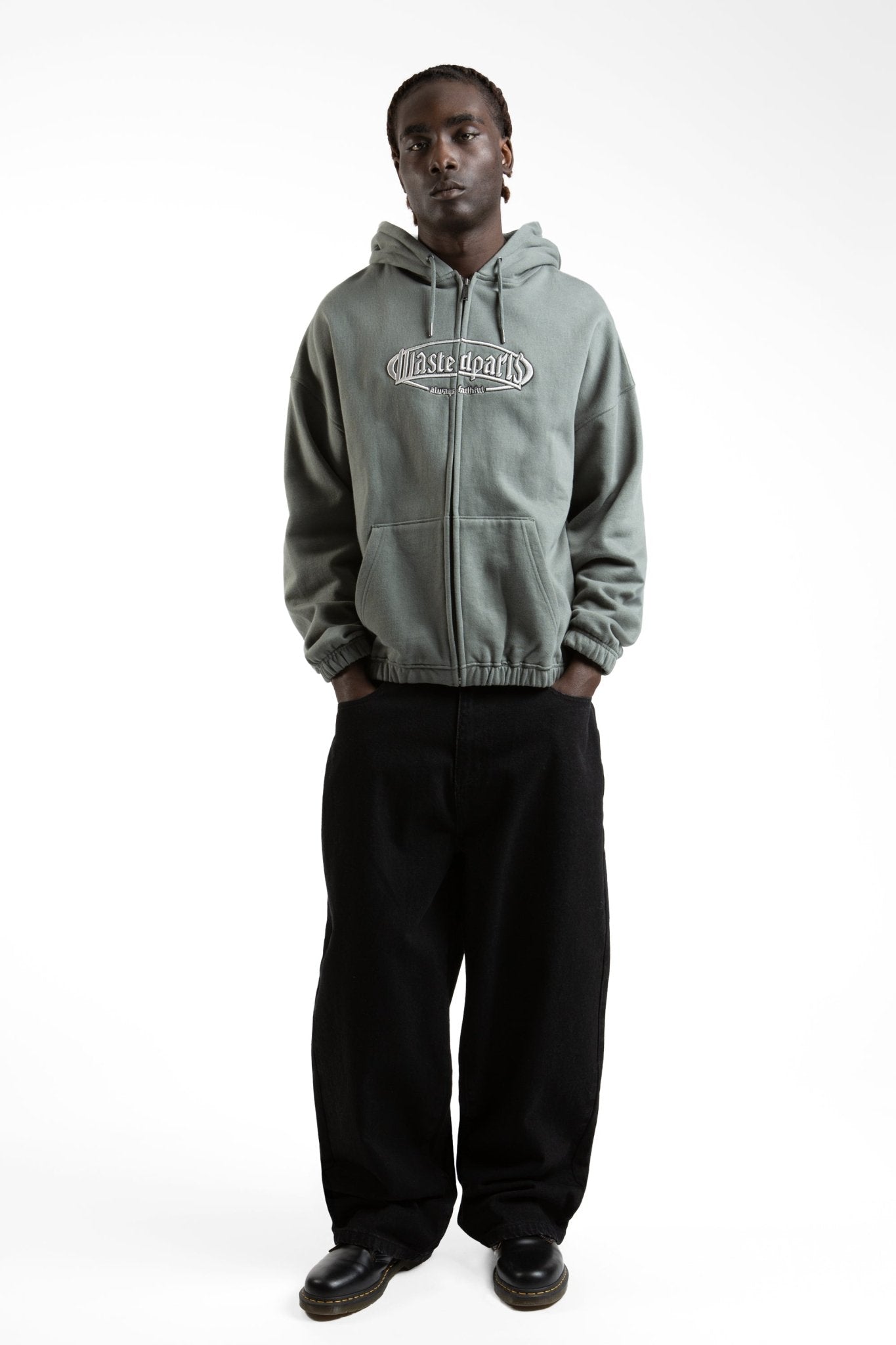Hoodie Zip Boxy Yard - WASTED PARIS