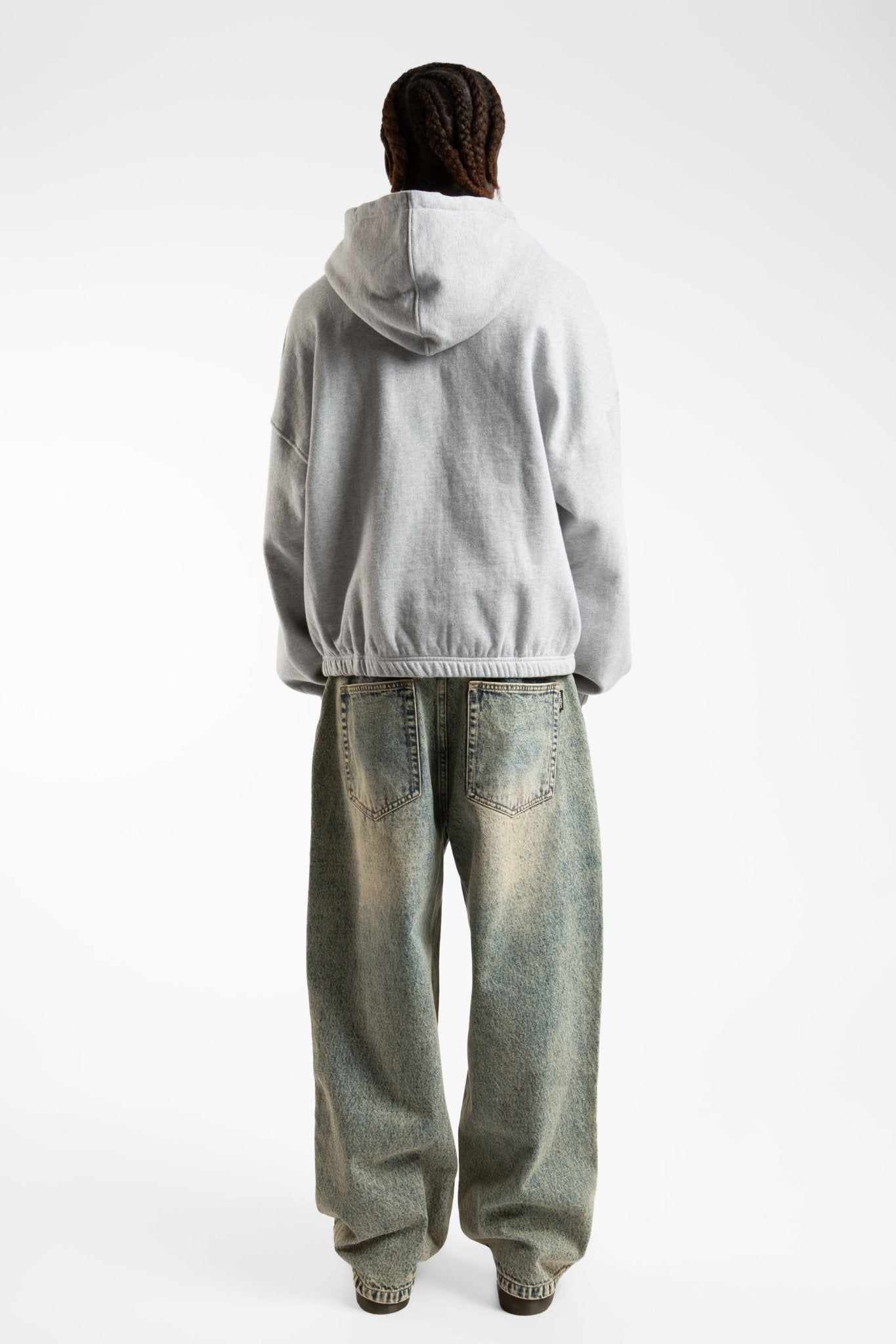 Hoodie Zip Boxy Yard - WASTED PARIS