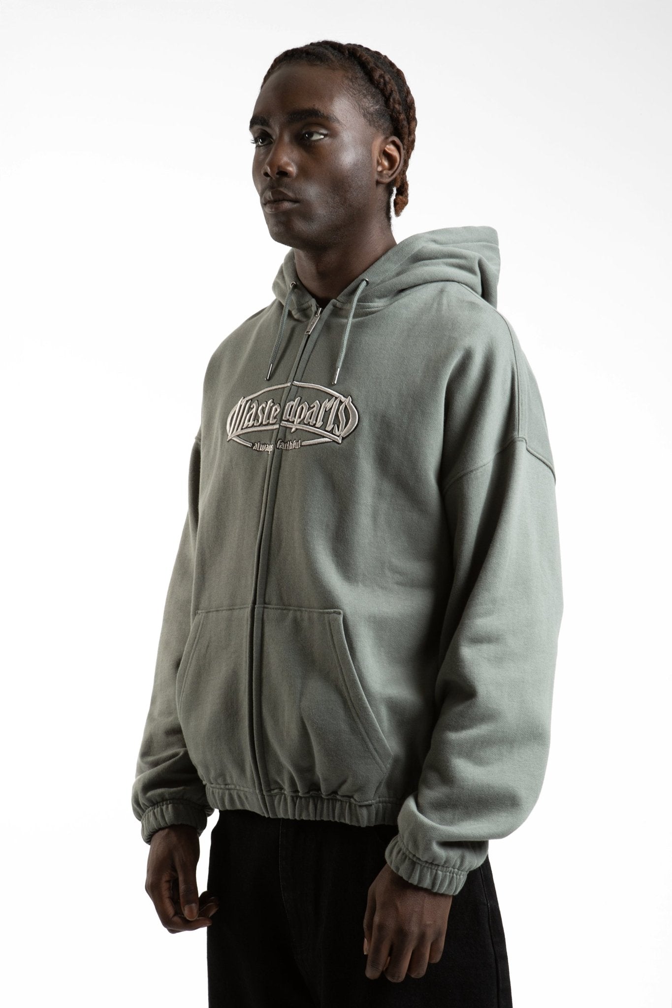 Hoodie Zip Boxy Yard - WASTED PARIS