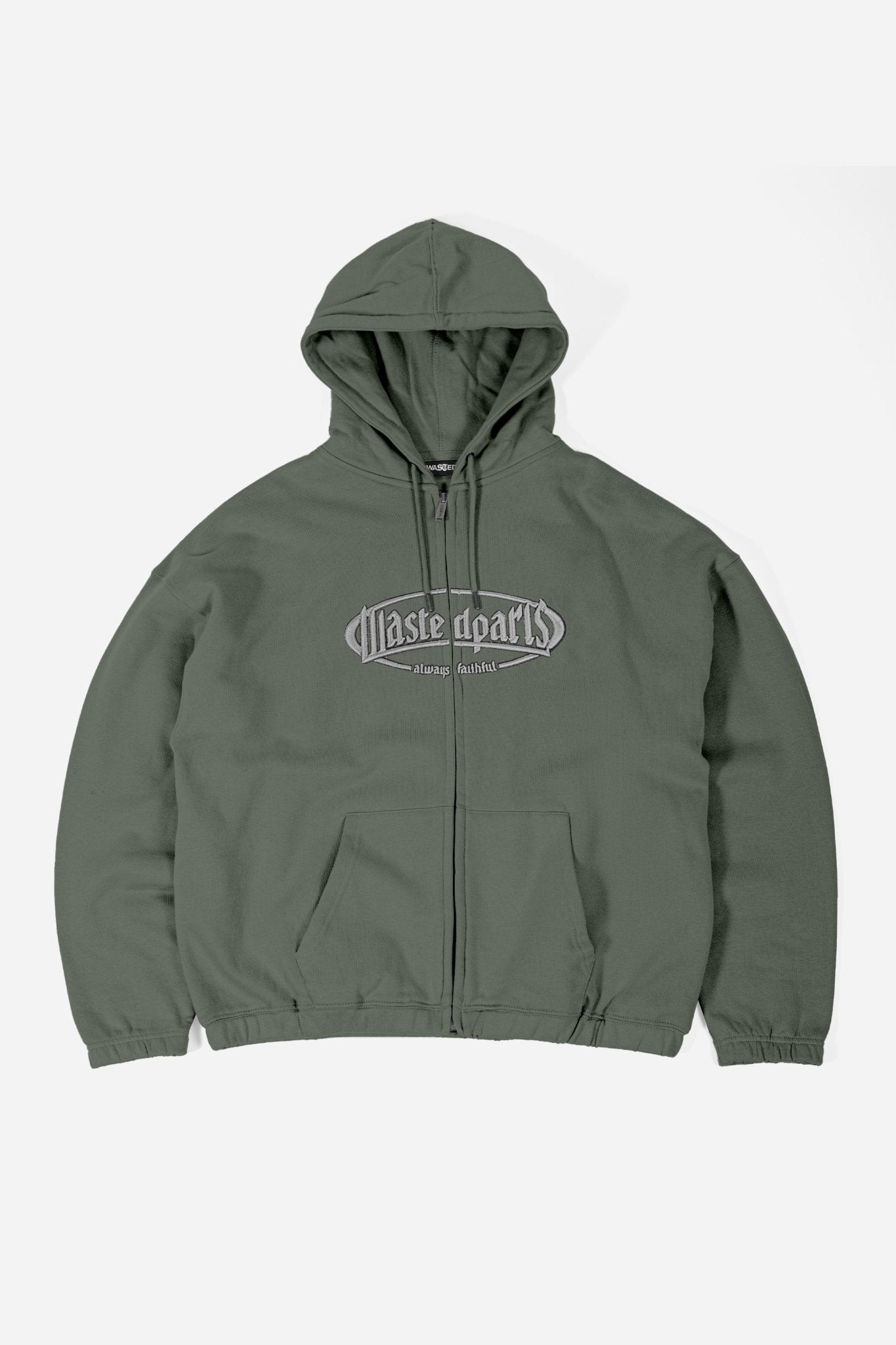 Hoodie Zip Boxy Yard - WASTED PARIS