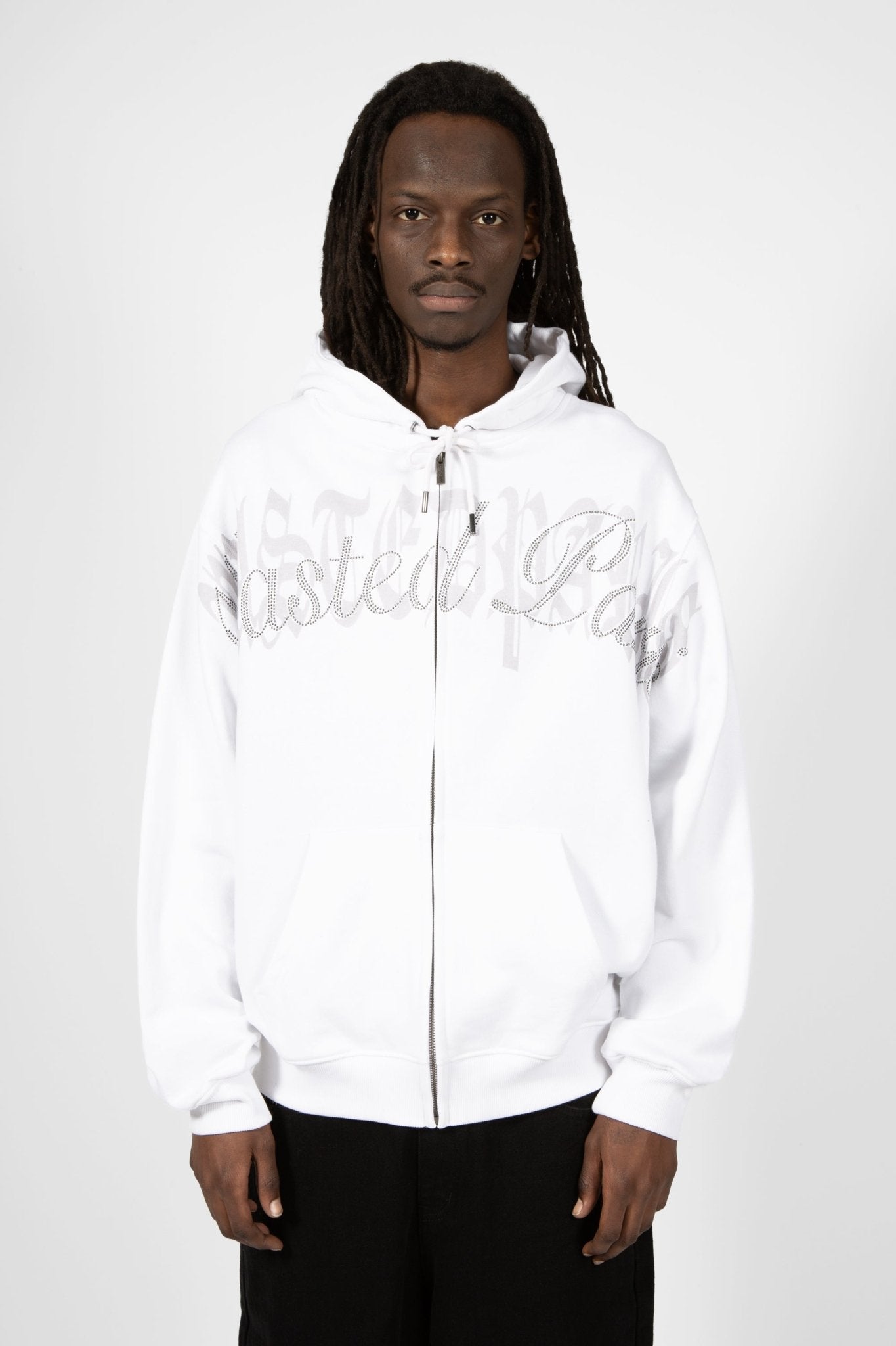 Hoodie Zip Statement Crown - WASTED PARIS