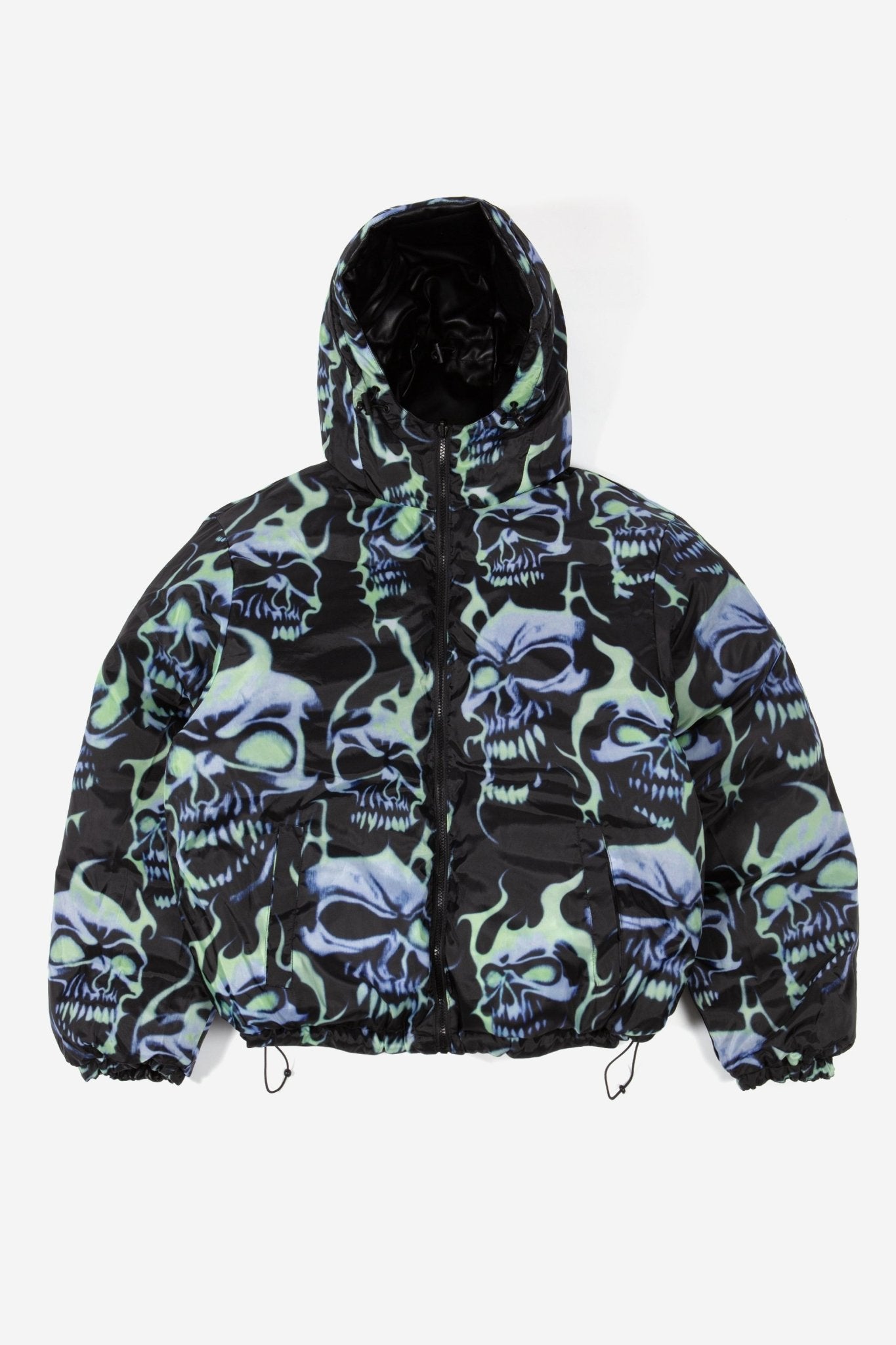 Puffer Réversible Skull - WASTED PARIS