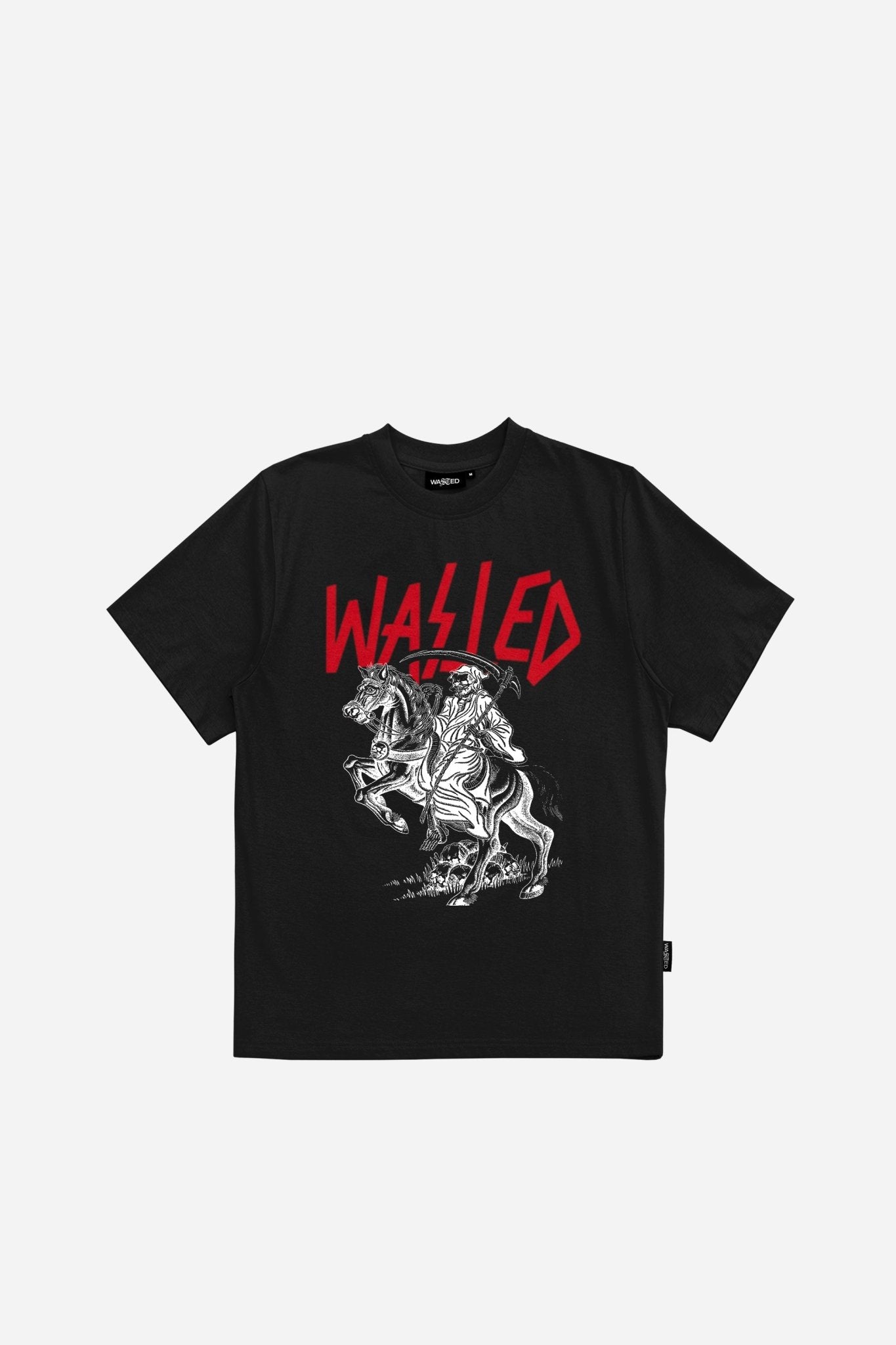 T-Shirt Battle - Noir - WASTED PARIS