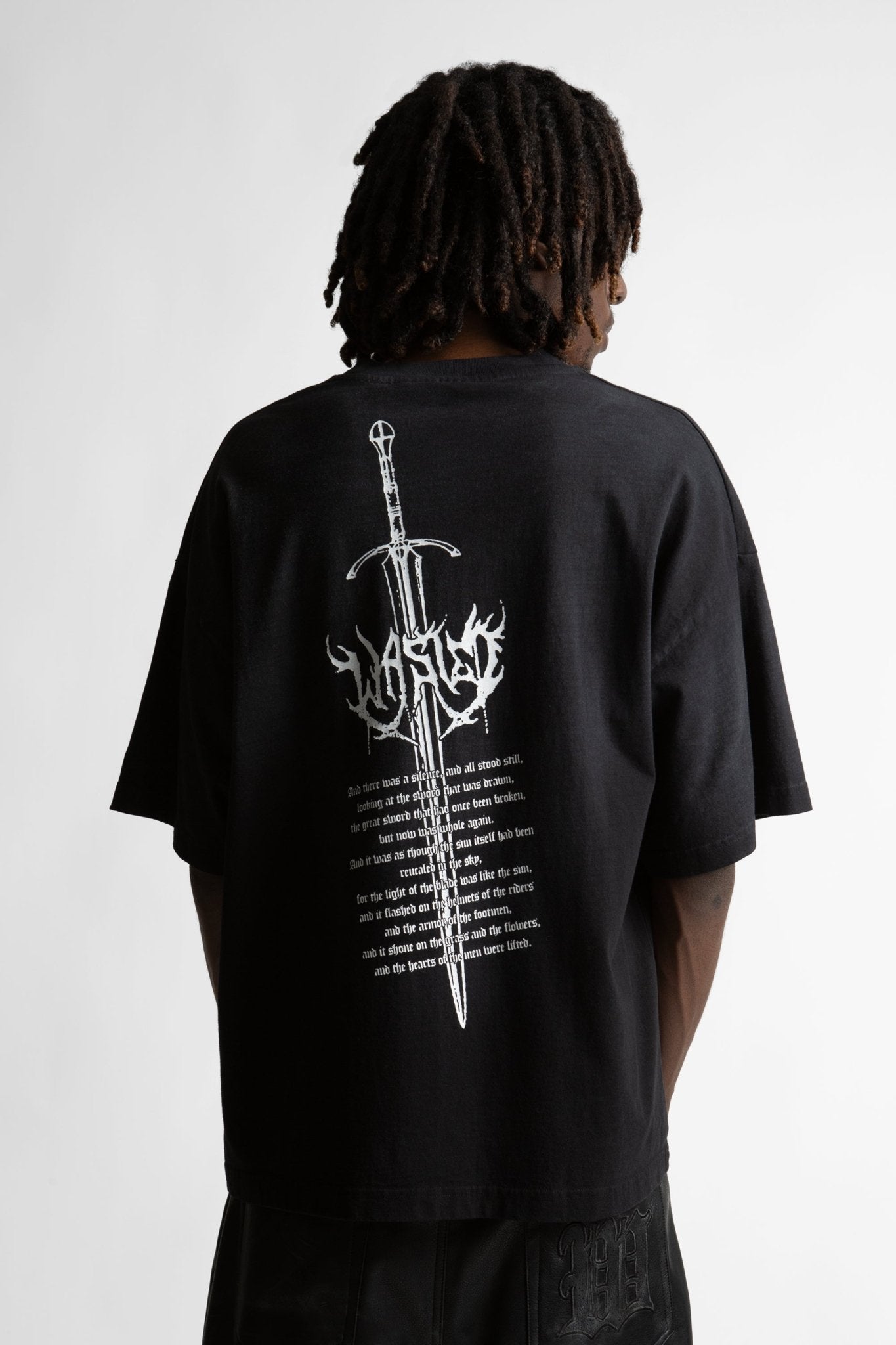 T-Shirt Boxy Sword - WASTED PARIS