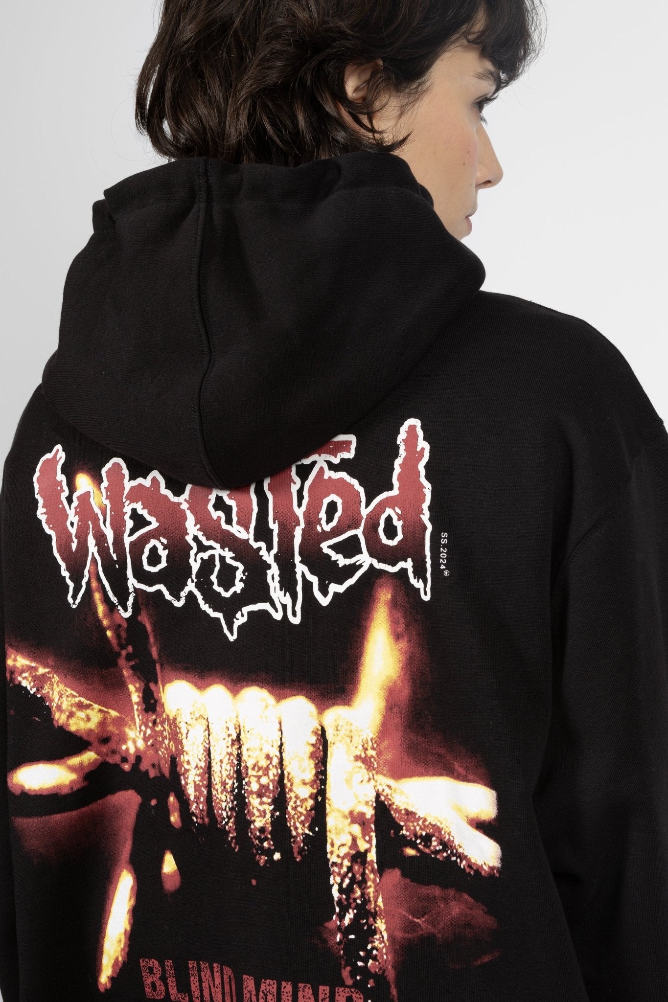 Hoodie Zip Blind - WASTED PARIS