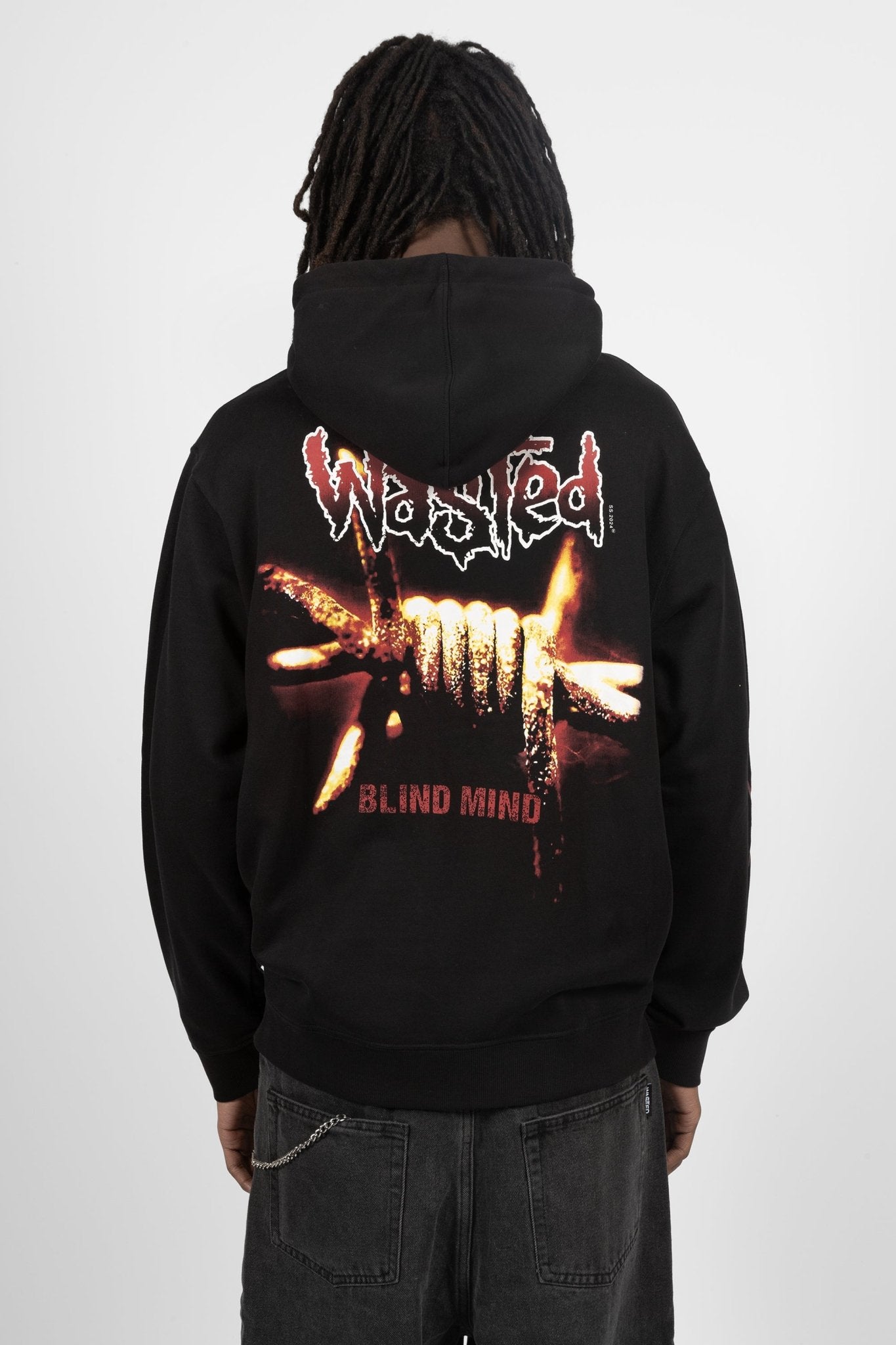 Hoodie Zip Blind - WASTED PARIS