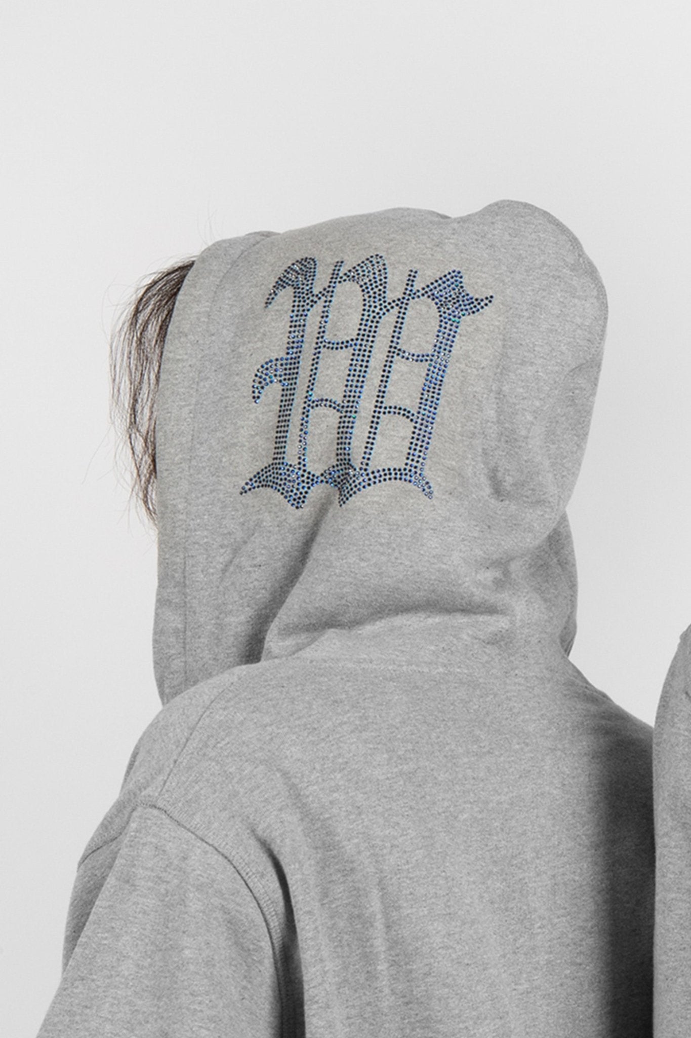 Hoodie Zip London Crown - WASTED PARIS